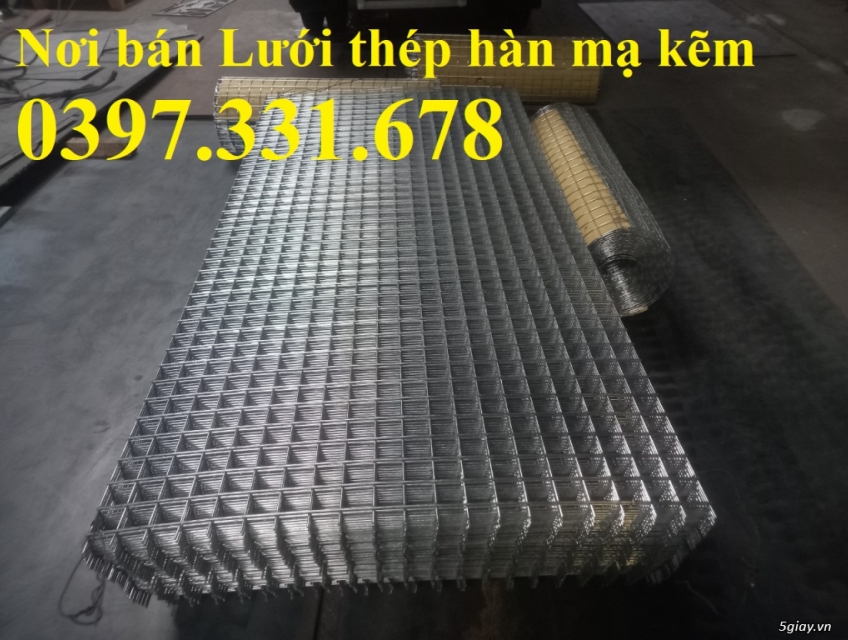 Lưới thép hàn phi 5 ô 50x50mm mạ kẽm