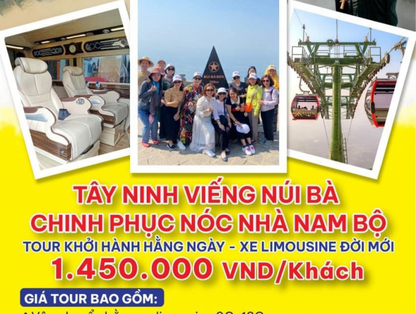 Tour Tây Ninh  - Khu Du Lịch Núi Bà Đen ️⛩️