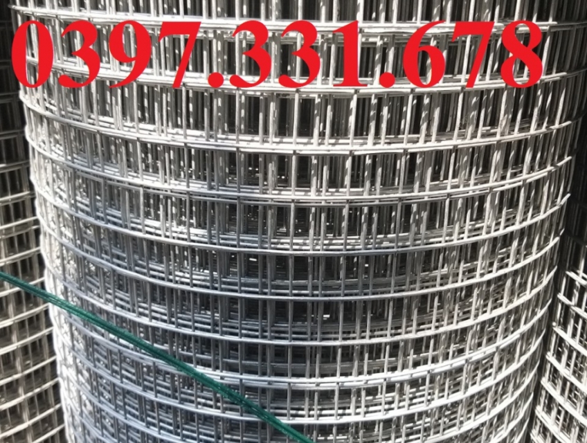 Lưới thép hàn mạ kẽm phi 2 ô 25x25mm hàng sẵn kho