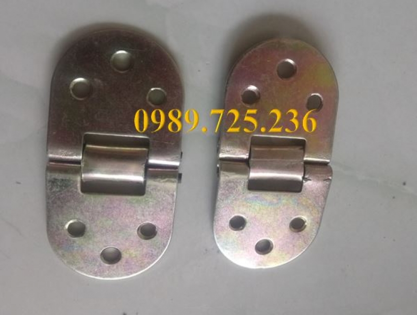 Bản lề thép bán nguyệt, bản lề gập oval ship toàn quốc.