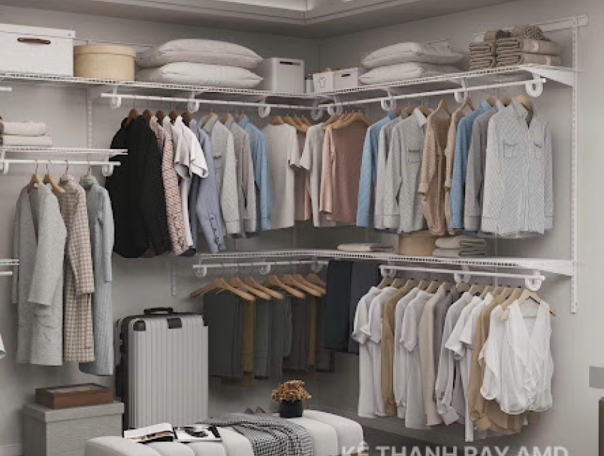 Bộ kệ quần áo AMD – Nơi bạn treo gọn từng niềm vui sống