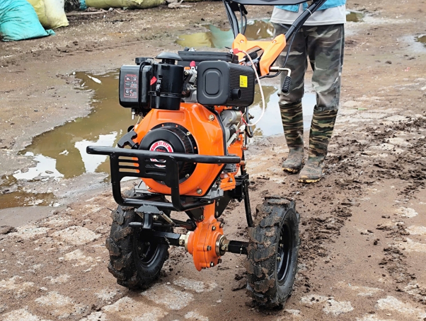 Nơi bán Máy xới đất chạy dầu Yikito 178 7.5hp đề nổ uy tín