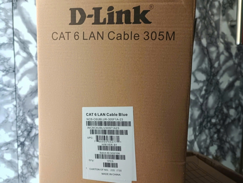 Dây cáp mạng cat5e-Cat6 Dlink