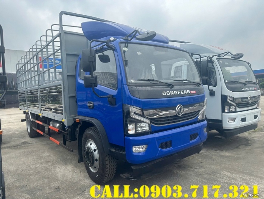 Xe tải DongFeng 9100kg thùng 7m1 mẫu Captain mới 2025