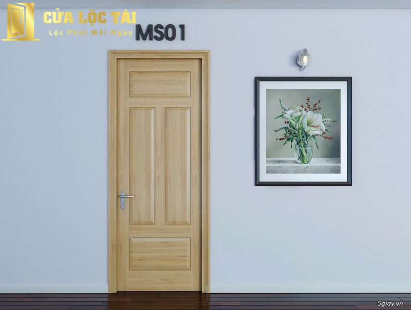 Cửa gỗ tự nhiên cho nhà ở, văn phòng, khách sạn
