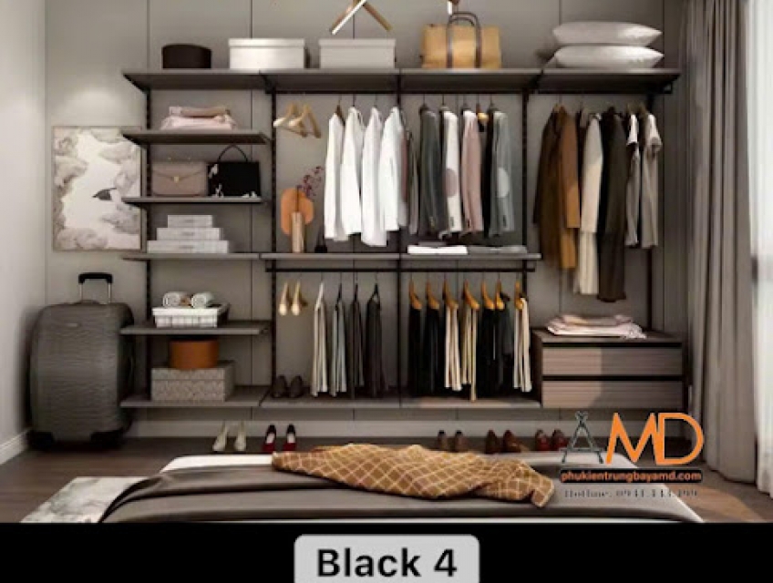 Bộ kệ quần áo AMD – đơn giản hoá việc chọn đồ mỗi sáng