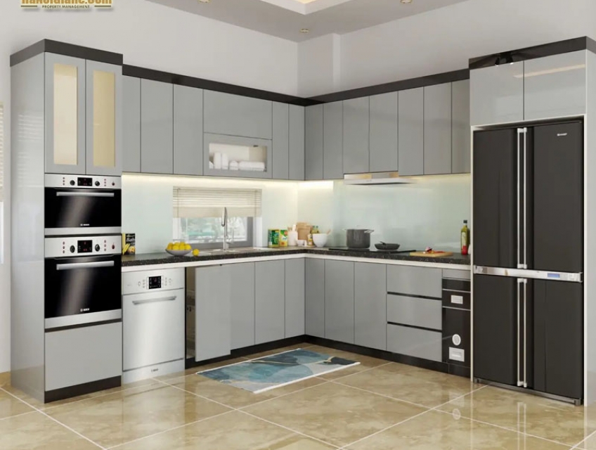 Tủ bếp gỗ công nghiệp có nên làm hay không ? Có bền không