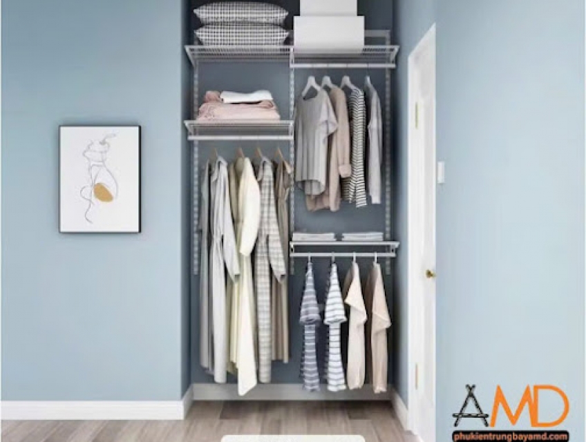 Bộ kệ quần áo AMD – nơi bạn nhìn thấy chính mình qua từng món đồ