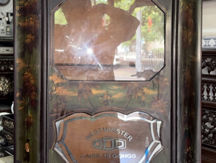 Đồng hồ odo 62/10 nguyên bụi xưa thùng sơn mài