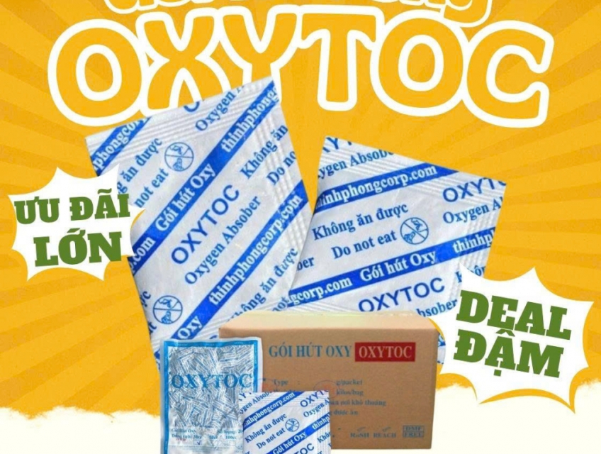 Gói hút Oxy bảo quản bánh trung thu an toàn hiệu quả