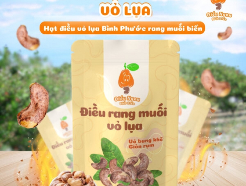 Hạt điều rang muối vỏ lụa | Snack Ăn Vặt Thơm Ngon Bổ Dưỡng