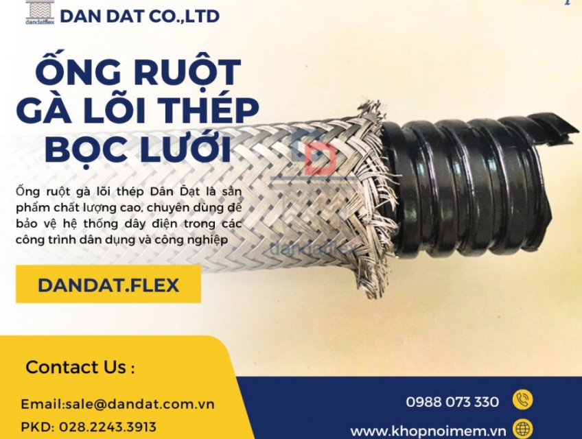 Ống ruột gà/ Ruột gà inox chống cháy/ Ống ruột gà lõi thép bọc nhựa PVC/ Ống thép mềm luồn dây điện