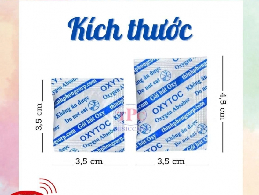 Gói hút Oxy vệ sĩ âm thầm bảo vệ Bánh Trung Thu