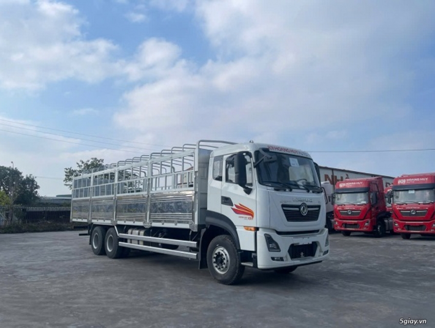 Bán xe tải DongFeng 3 chân 13T6 cầu thật