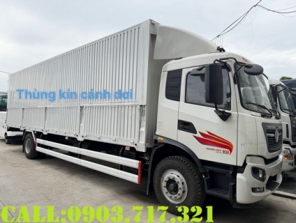Xe tải DongFeng KR180 thùng kín cánh dơi 6750 Kg