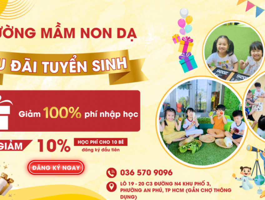 Chọn trường mầm non – Quyết định quan trọng trong những năm đầu đời
