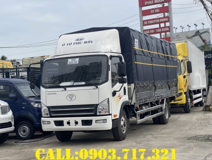 Xe tải Faw Tiger 8T5 thùng bạt bửng nhôm 6m2