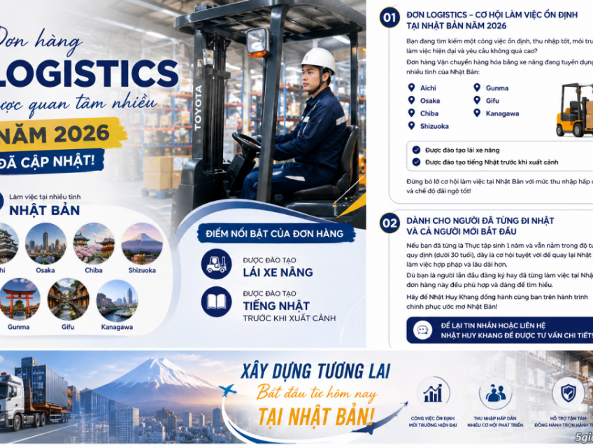 ĐƠN LOGISTICS ĐƯỢC QUAN TÂM NHIỀU NĂM 2026 ĐÃ CẬP NHẬT!