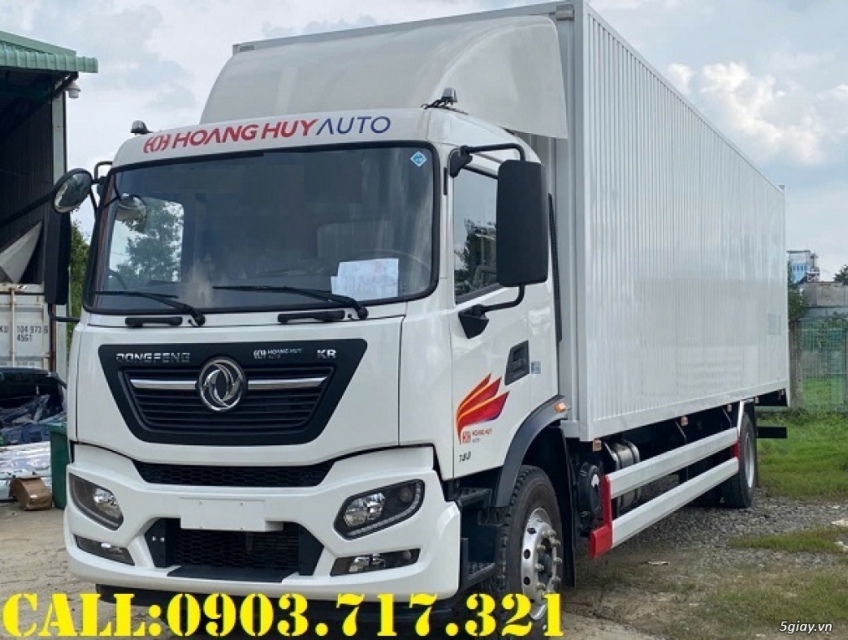 Xe tải 7 tấn DongFeng thùng kín Container 9m9 giá tốt