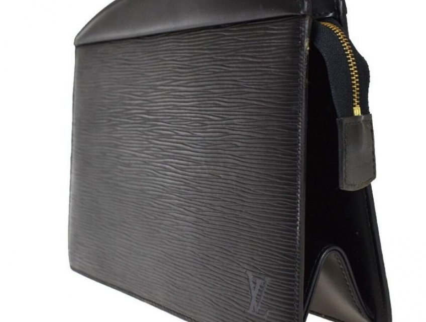 Túi cầm tay Clutch nam nữ Louis Vuitton da Epi đen 13656