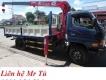 Xe Tải Hyundai HD 99 5T có cần cẩu giá rẻ giao ngay