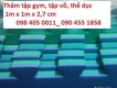 Thảm xốp phòng tập 1mx 1m giá rẻ tại miền Bắc 0984050011
