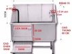 Bồn Tắm Chó-Mèo Inox 304, New 100%.