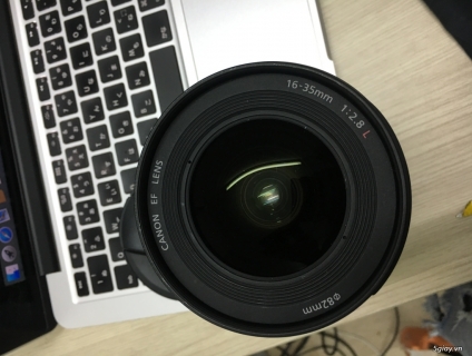 ống kính canon 16-35mm Mark II