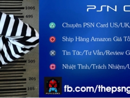 Code PSN giá cực rẻ-nhận code ngay, ship amazon giá tốt, đĩa game...