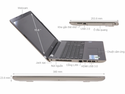 Bán HP 15 bs161TU i5 8250U/4GB/1TB/Win10
