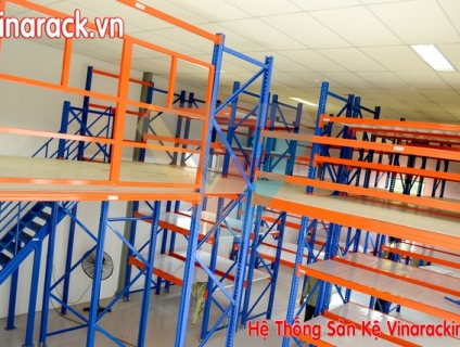 Hệ thống sàn kệ chứa hàng Vinaracking tiết kiệm chi phí đầu tư