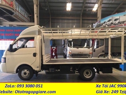 Cần bán xe tải jac 990kg, xe tải jac 990kg, máy dầu có trợ lực lái.