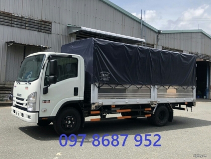 Xe tải thùng 3t5 giá rẻ  \ xe tải mui bạt 3.5 tấn giá rẻ,  isuzu 3,5t