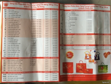 Banh trung thu kinh do giam gia 10%