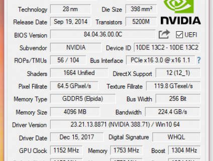 Bán VGA Palit Jetstream 970