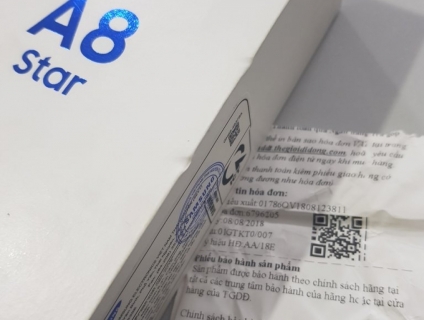 A8 Star Cty mới 100%