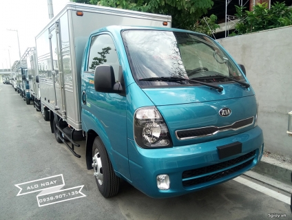 Xe tải 2.4 tấn KIA FRONTIER K250 (KIA K250) thùng kín, xanh dương