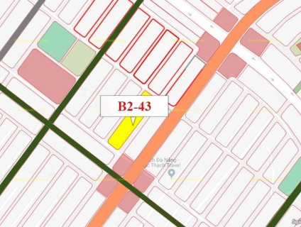 Cần bán đất hòa xuân B2.43 lô 2