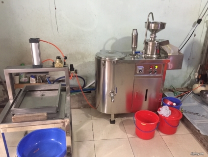 Dây chuyền làm đậu hủ bán tự động T-30 (30 lít) giao hàng toàn quốc