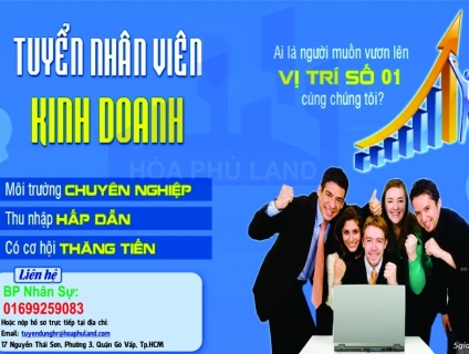 Tuyển dụng nhân viên kinh doanh