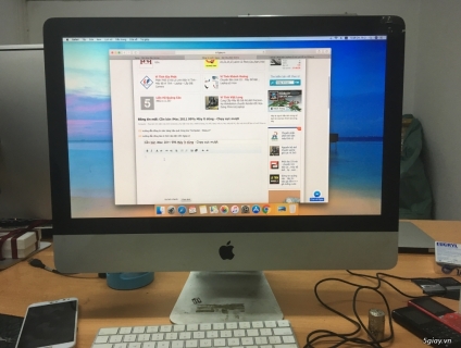 Cần bán  2 iMac 2011 99% Máy ít dùng hàng cty thanh lý - Chạy cực mượt