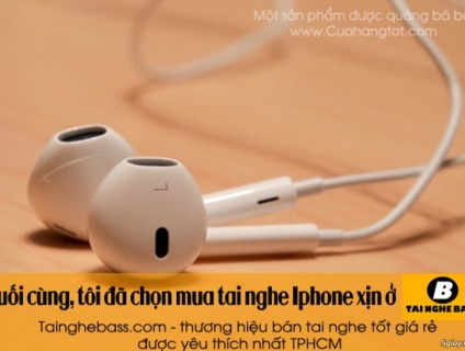 [ MUA 1 TẶNG 1]  Tai nghe Iphone xịn xả hàng tạm biệt anh em