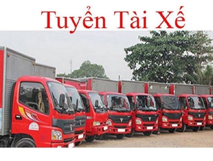 TUYỂN DỤNG NHÂN VIÊN PHỤ KHO,  PHỤ XE, TÀI XẾ DẤU B2-C