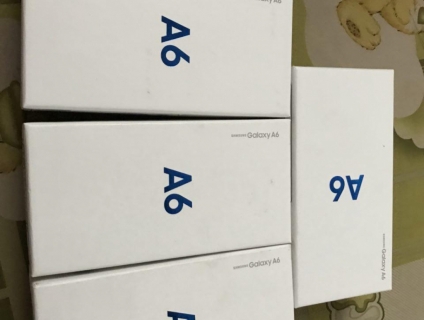 Samsung A6 2018 nguyên seal hộp new 100% BH hãng 12Th đủ màu nhé