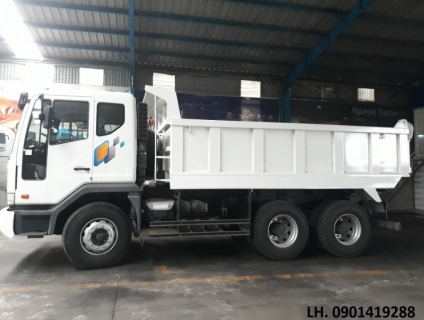 xe tải ben tự đổ Daewoo 3 chân 15 tấn 10 khối nhập khẩu mới nhất