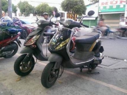 Bán một hoặc cả hai chiếc zip Ý 1 phuộc đã lên máy 150cc