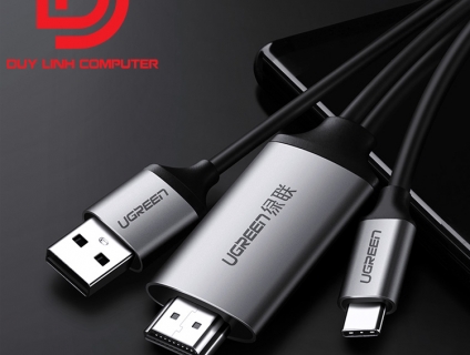 Cáp chuyển USB Type C to HDMI dài 1,5m hỗ trợ 4K2K@60Hz Ugreen 50544 c