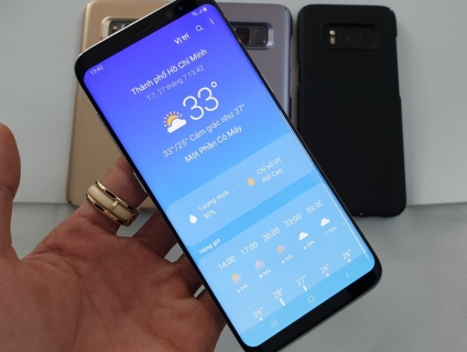 Samsung S8 2 SIM màn đẹp nguyên áp suất, Nguyên Zin Hàn Quốc