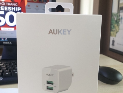 Bán củ sạc Aukey PA-U32 nguyên seal