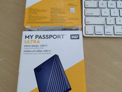 Ổ cứng WD 4TB My Passport Ultra Blue Portable 3tr3